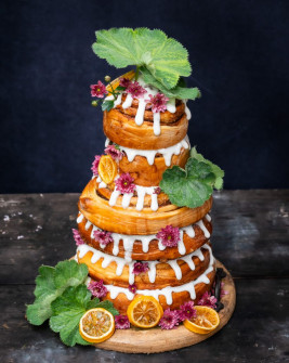Zimtschnecken Turm