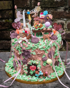 Forrest Animal Cake
