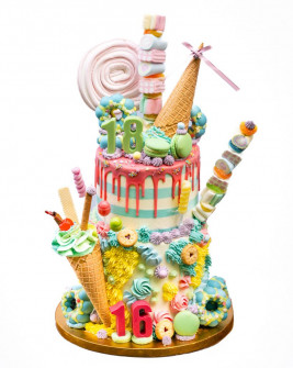Geburtstagstorte Candyland