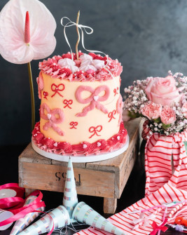 Victoria Sponge mit Himbeerfüllung