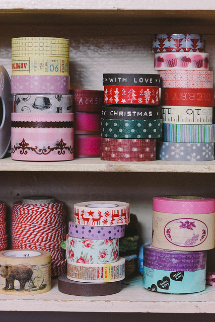 Mehr über den Artikel erfahren Masking Tape Christmas Stock-Up
