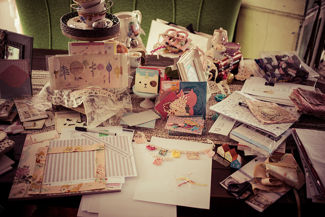 Mehr über den Artikel erfahren My desk this Morning