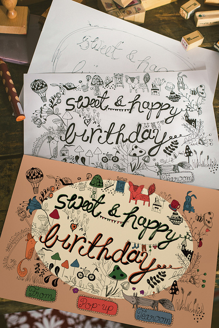 Mehr über den Artikel erfahren Sweet & Happy Birthday Placemat