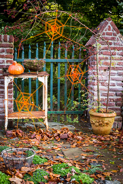 Mehr über den Artikel erfahren Crochet Spider Web for Halloween