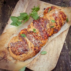 Mehr über den Artikel erfahren Pizzabrot getwisted