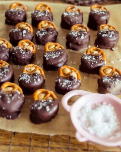 Mehr über den Artikel erfahren Peanutbutter Salzbrezeln