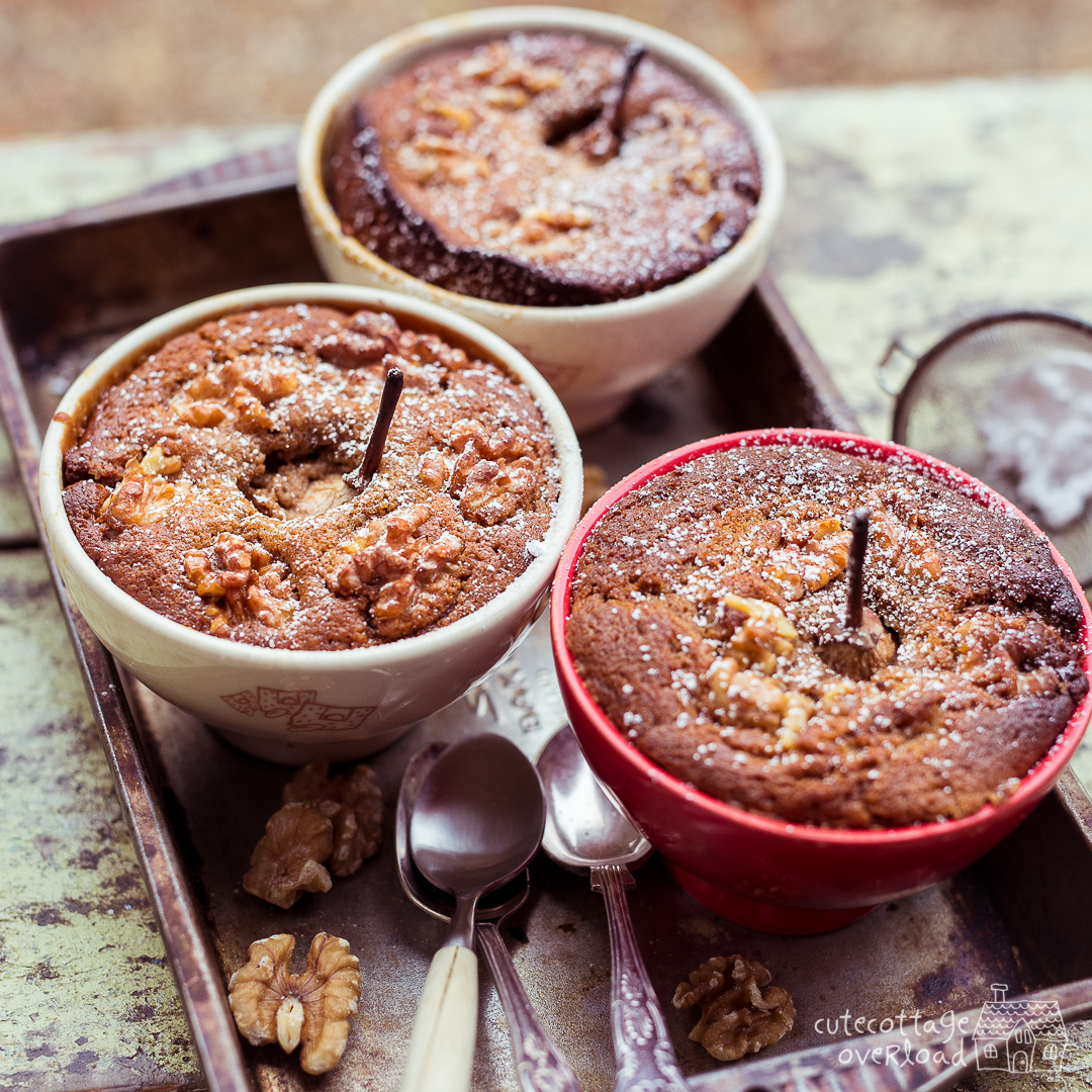 Mehr über den Artikel erfahren Walnuss Birnen Kuchen