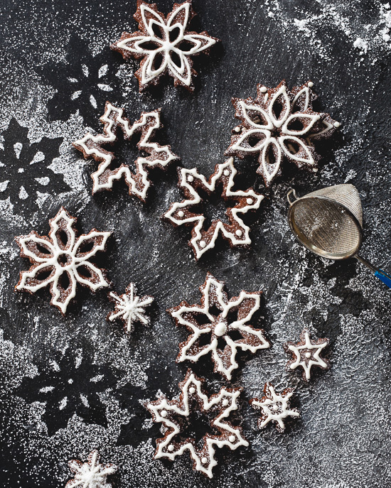 Mehr über den Artikel erfahren Lebkuchensterne im Schnee