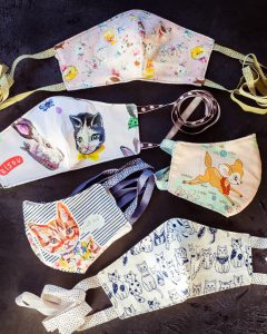 Mehr über den Artikel erfahren Selbstgenähte Mund und Nase Masken