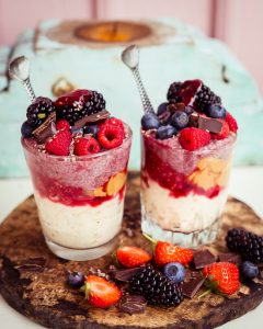 Mehr über den Artikel erfahren Porridge im Glas