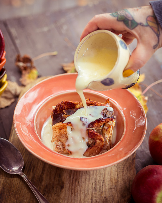Mit Vanille Sosse oder Eis schmeckt der am besten