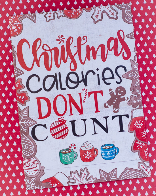 Mehr über den Artikel erfahren Christmas Calories Don´t Count