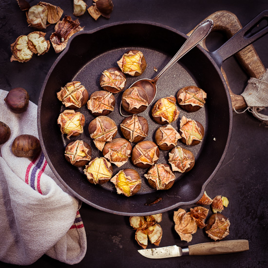 Mehr über den Artikel erfahren Esskastanien