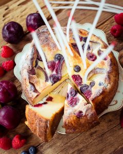 Mehr über den Artikel erfahren Käsekuchen ohne Boden