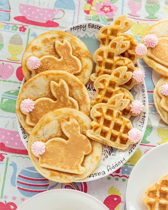 Mehr über den Artikel erfahren Oster Hasen Waffeln