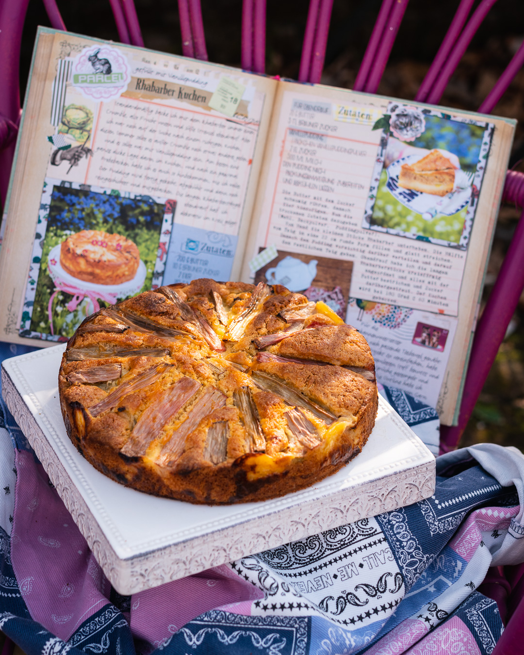 Mehr über den Artikel erfahren Rhabarber Kuchen