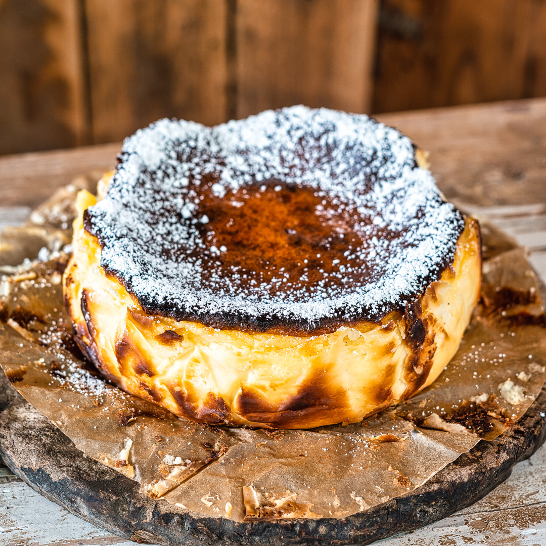 Mehr über den Artikel erfahren Baskischer Käsekuchen