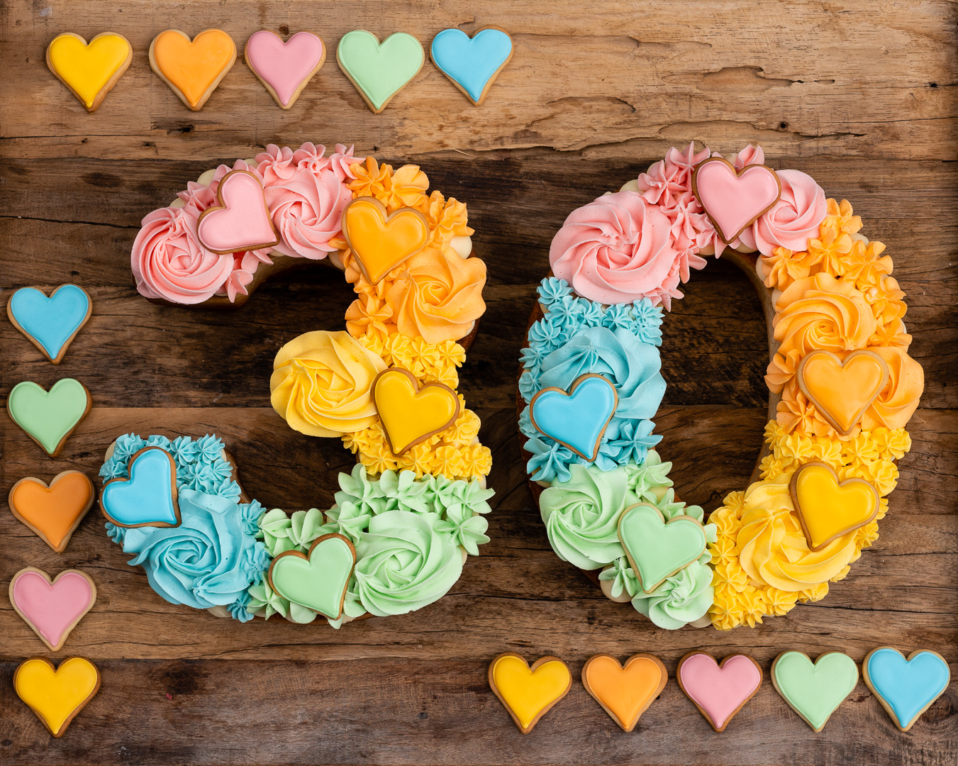 Mehr über den Artikel erfahren Zahlenkuchen 30