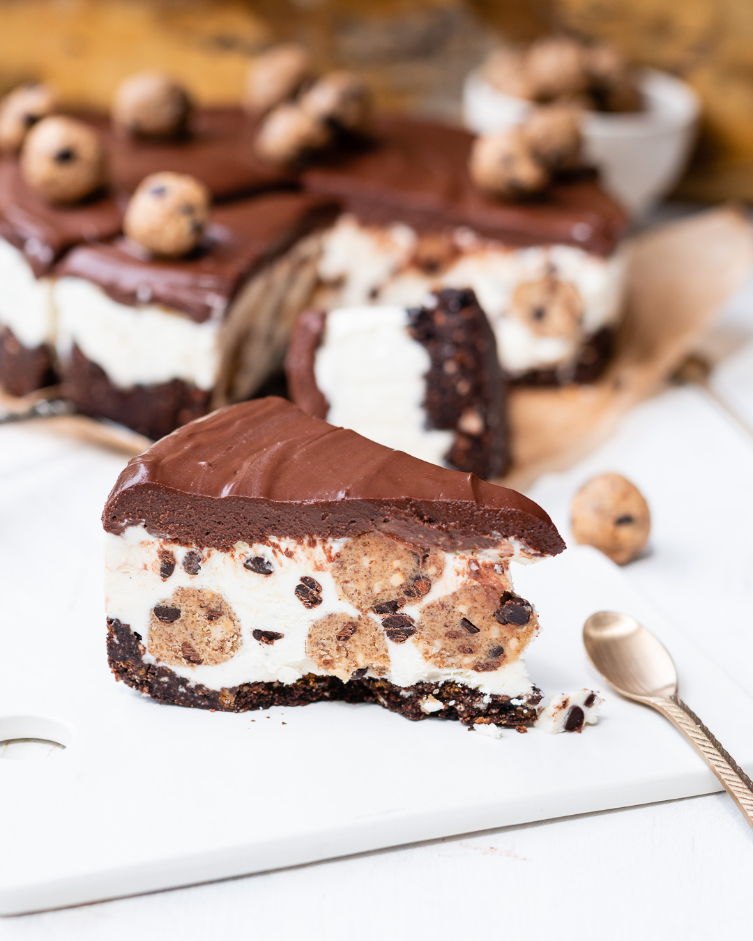Mehr über den Artikel erfahren No-Bake Chocolate Chip Cheesecake Rezept