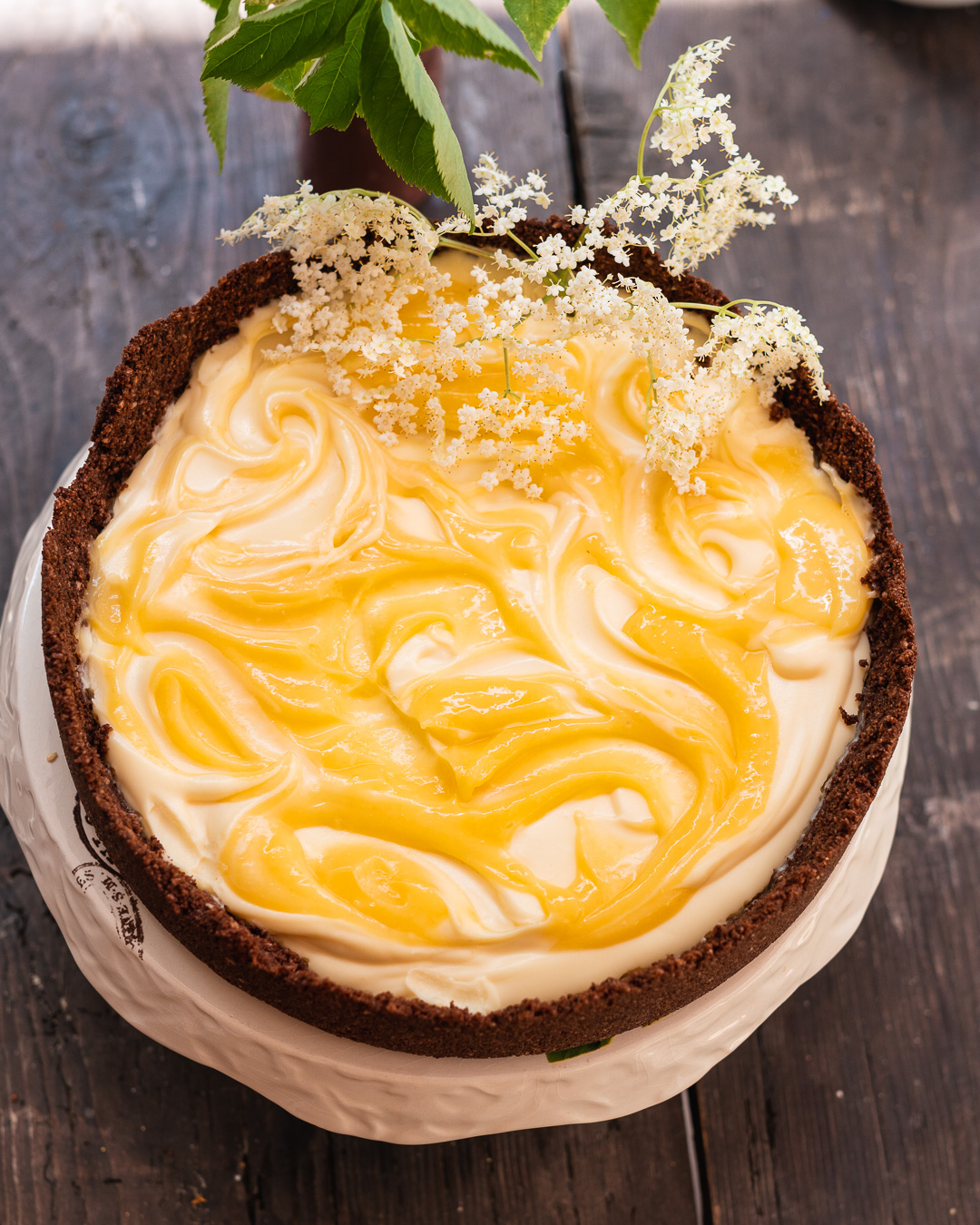 Mehr über den Artikel erfahren Lemon Curd Cheesecake ohne backen