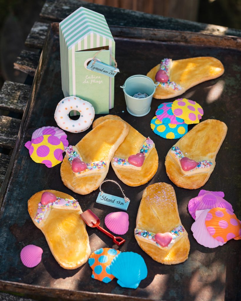 Den Teig für die Flip Flop Kekse habe ich aus School of Baking genommen