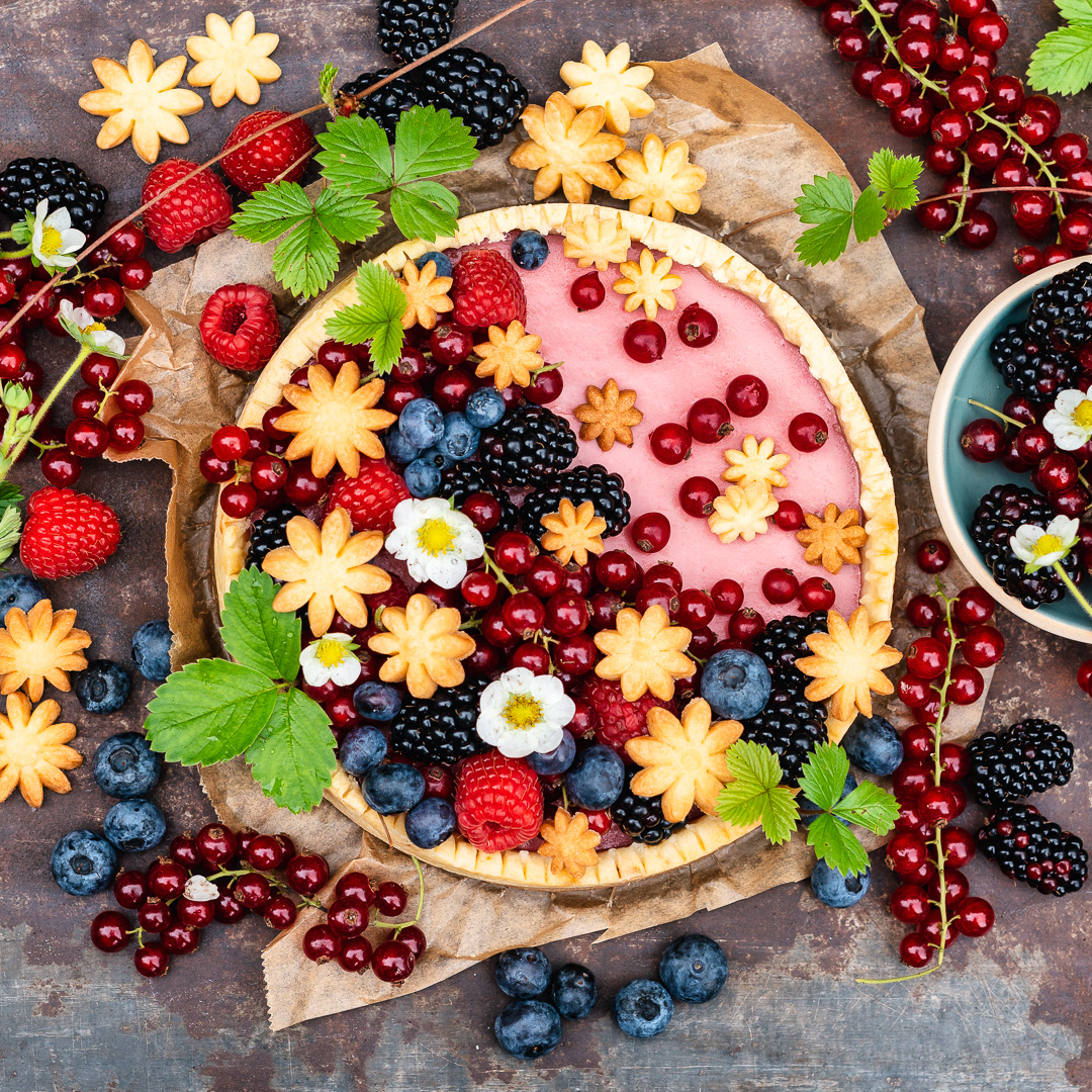 Mehr über den Artikel erfahren New York Cheesecake  mit Beeren