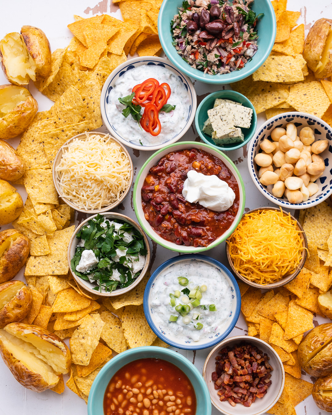 Mehr über den Artikel erfahren Ofenkartoffel Platte