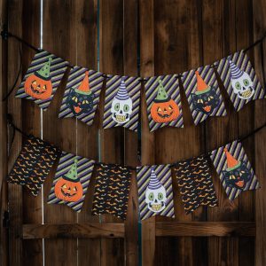 Mehr über den Artikel erfahren Halloween Girlande