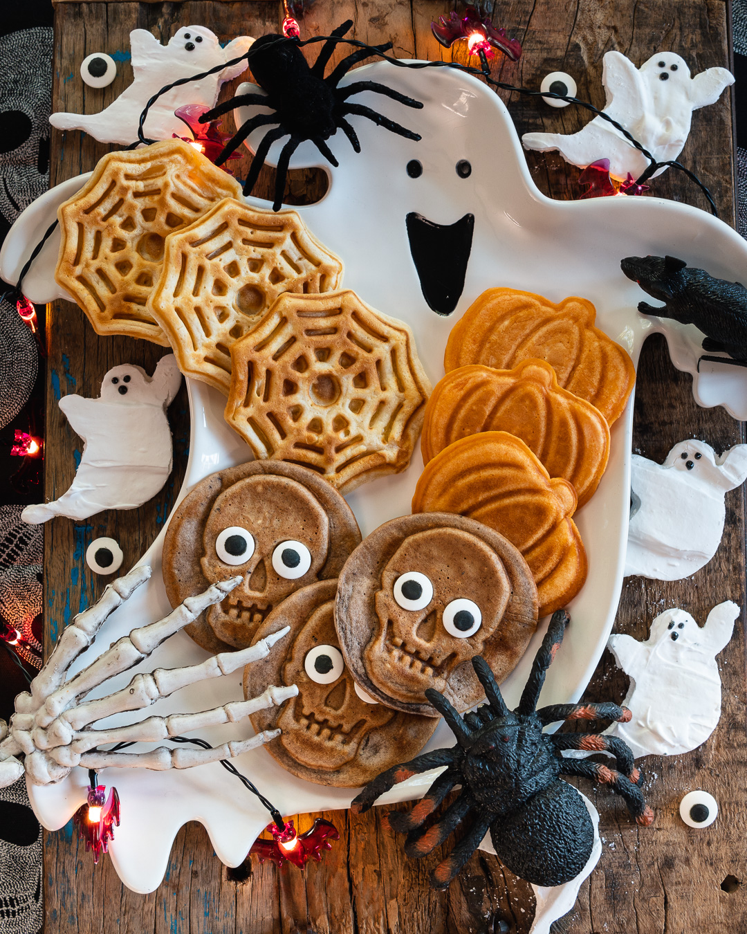 Mehr über den Artikel erfahren Halloween Waffelplatte