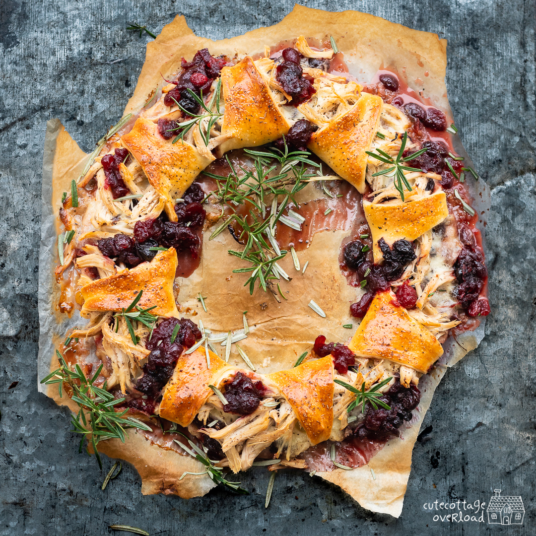 Mehr über den Artikel erfahren Adventskranz Weihnachstpizza