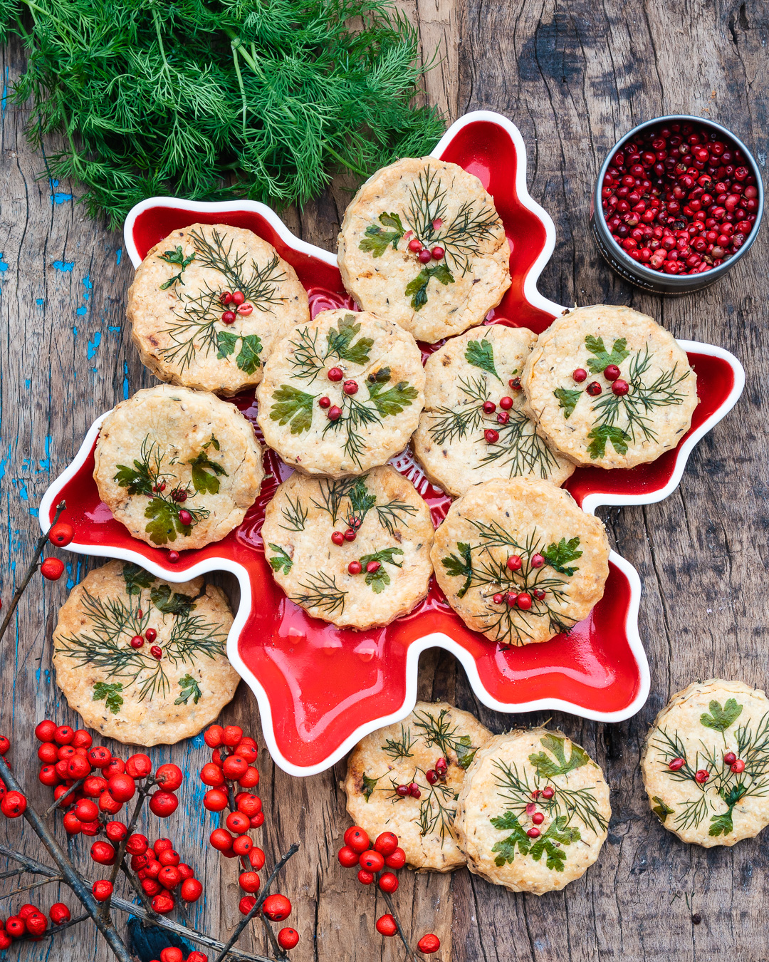 Mehr über den Artikel erfahren Shortbread Kekse mit Parmesan