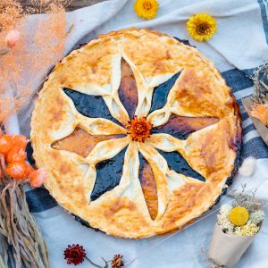 Mehr über den Artikel erfahren Mürbteig Blumenkuchen