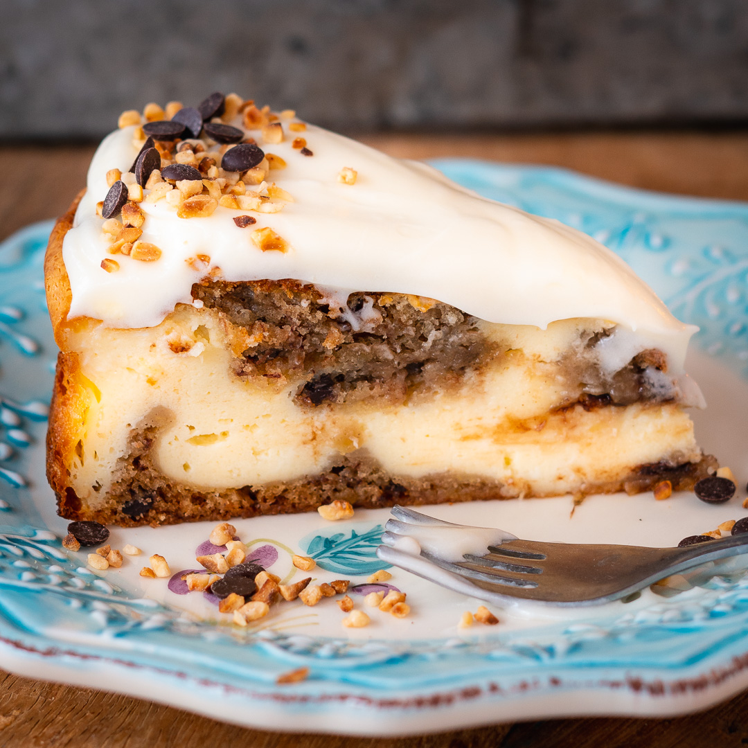 Mehr über den Artikel erfahren Bananenbrot Chessecake