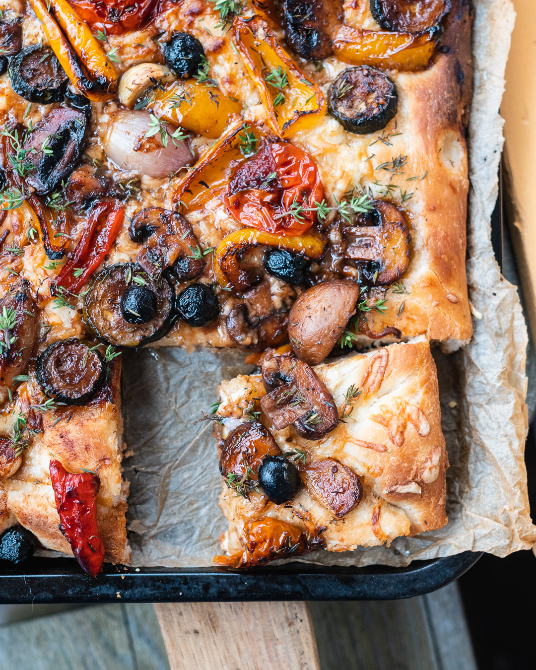 Mehr über den Artikel erfahren Focaccia mit Gemüse