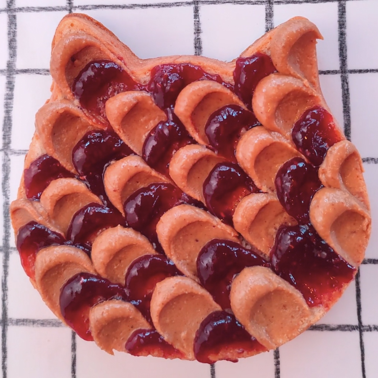 Mehr über den Artikel erfahren Katzentoast als Peanut Butter & Jelly PBJ Peanut Butter & Jelly  Peanut Butter & Jelly