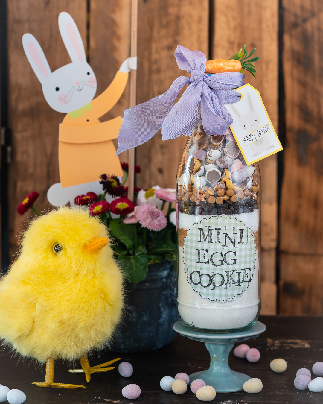 Mehr über den Artikel erfahren Mini Egg Cookies in der Flasche