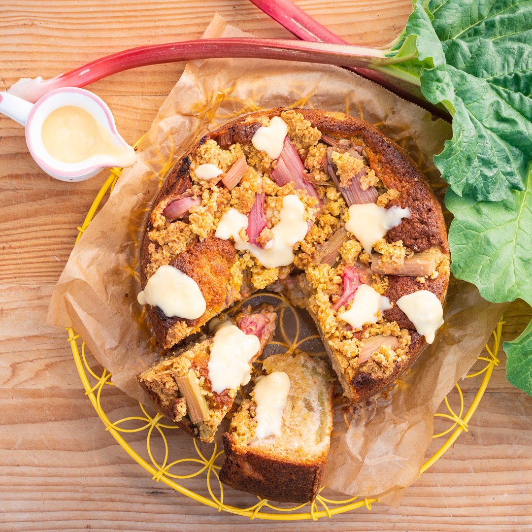 Mehr über den Artikel erfahren Rhabarber Kuchen