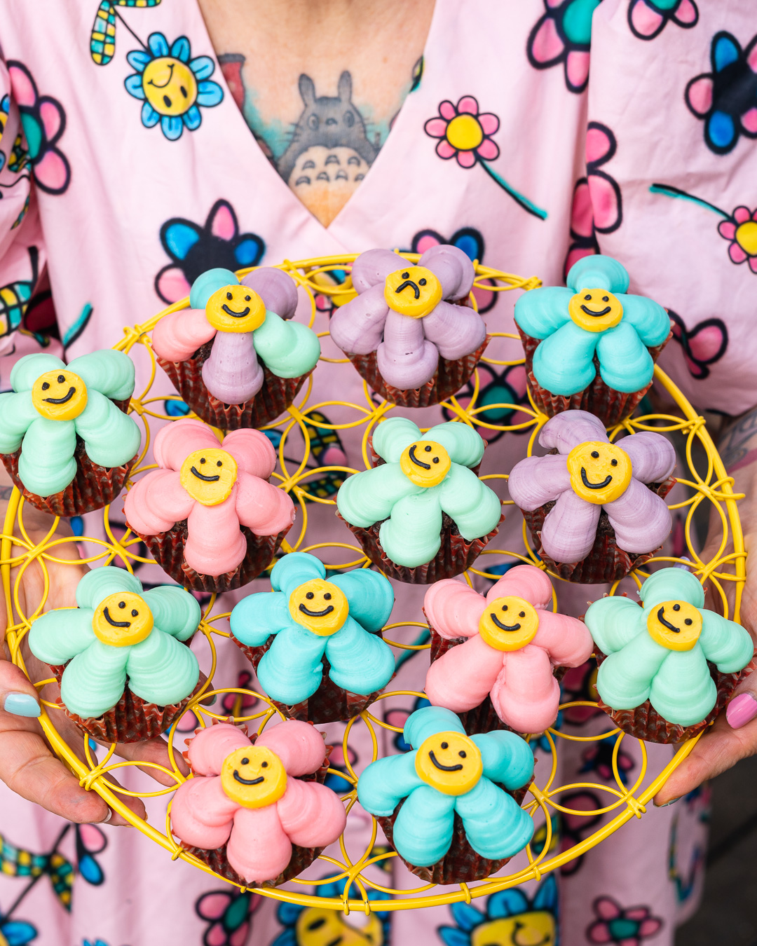 Mehr über den Artikel erfahren Blumenmuffins zum Muttertag