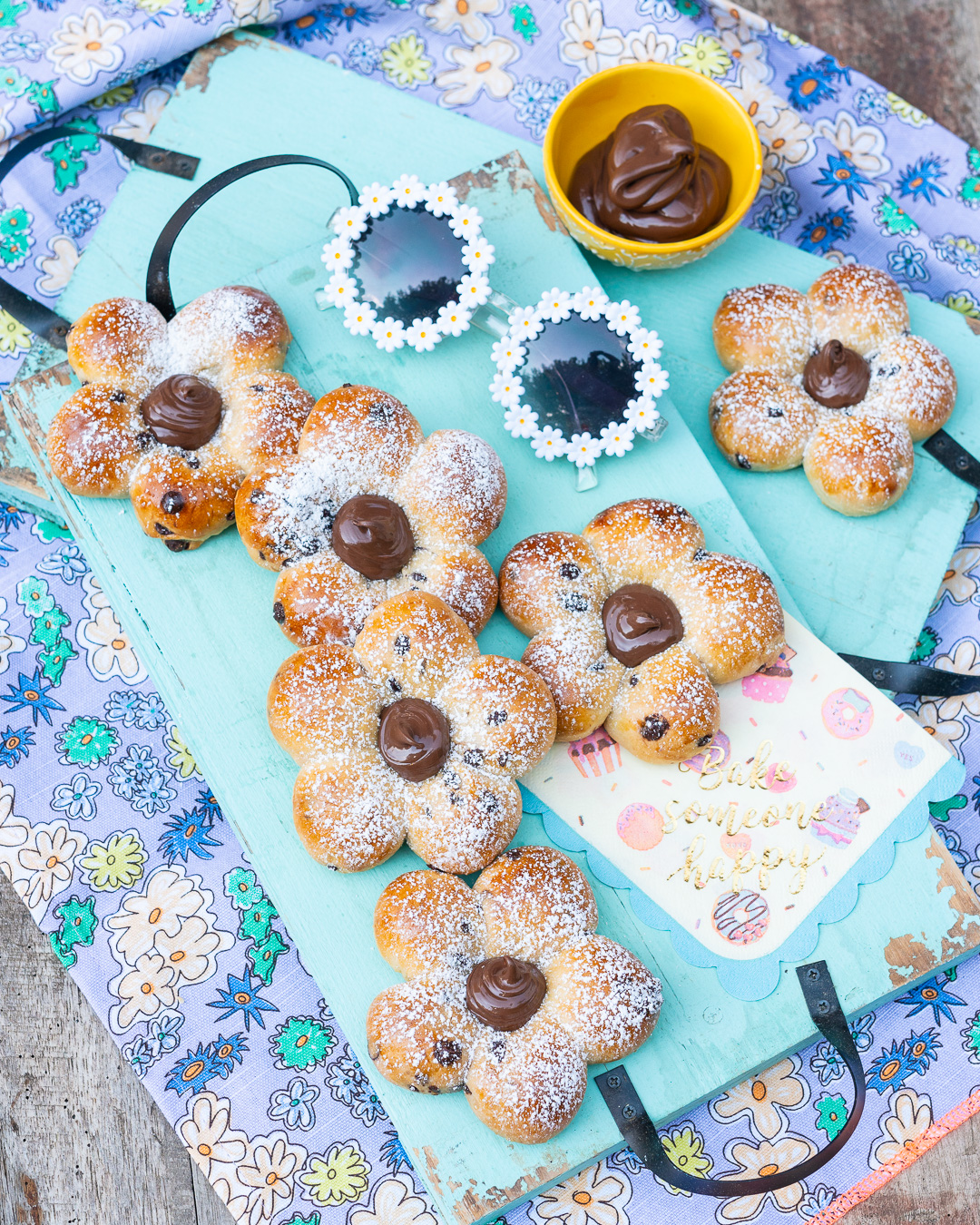 Mehr über den Artikel erfahren Nutellablumen