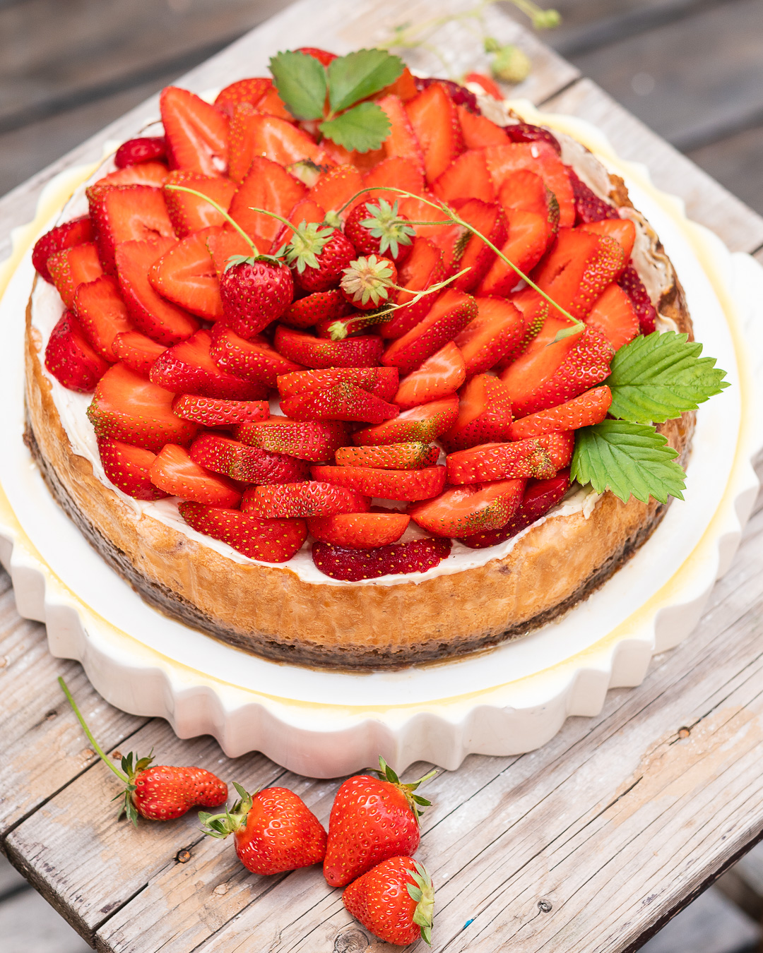 Mehr über den Artikel erfahren Erdbeer NY Cheesecake