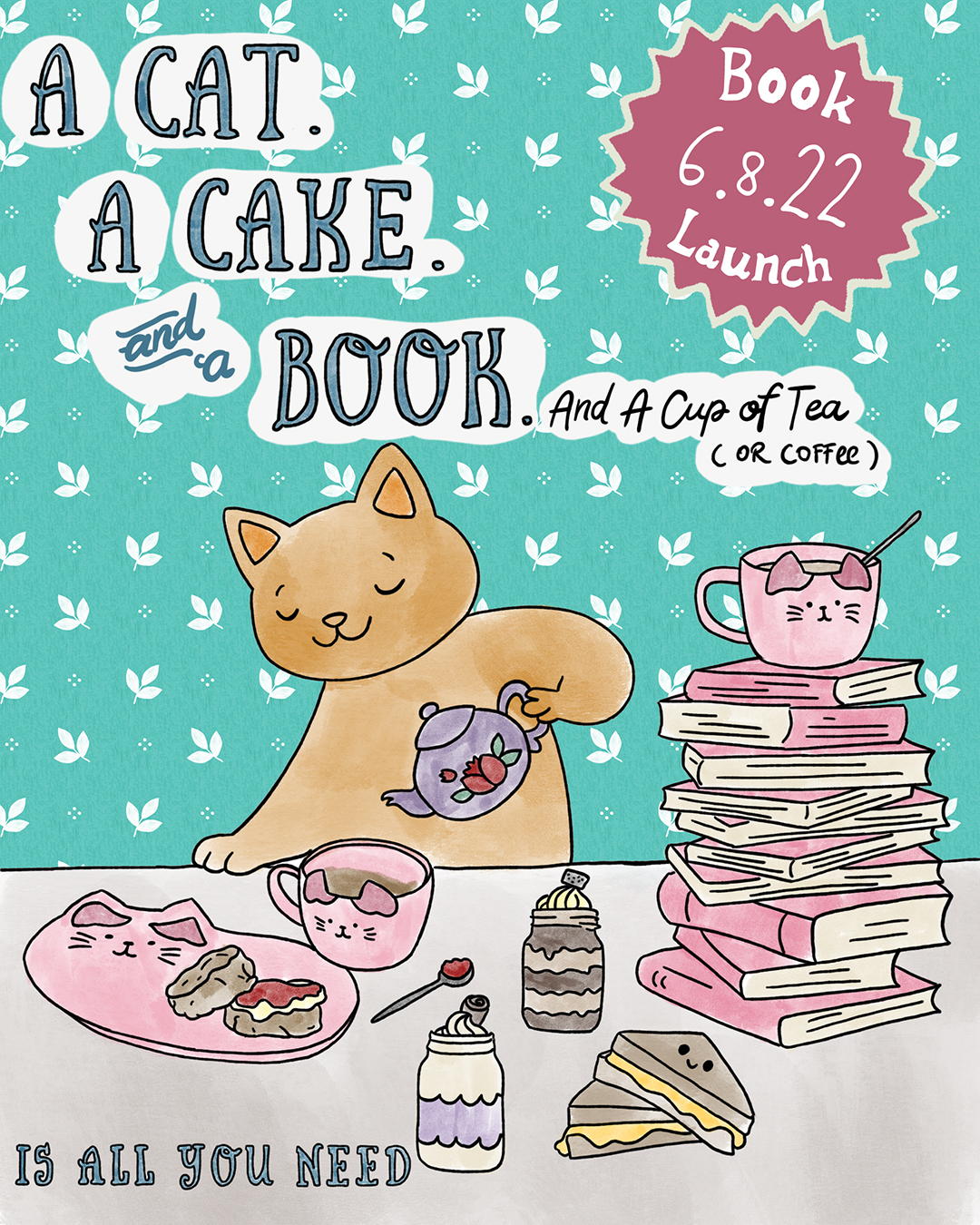 Mehr über den Artikel erfahren Afternoon Tea beim Book Launch