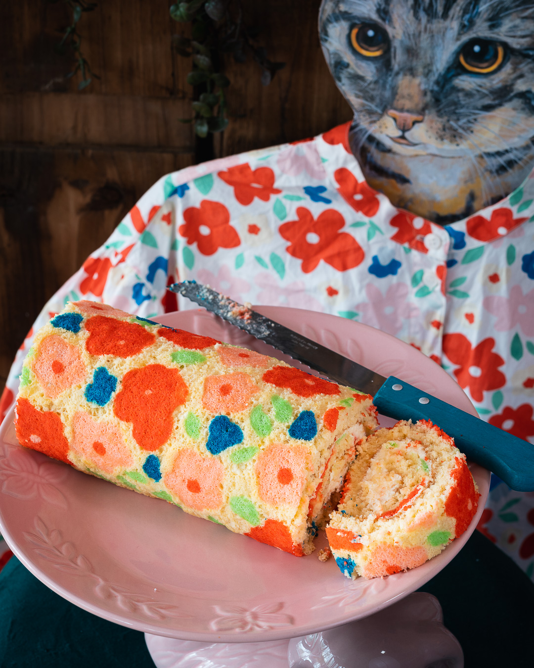 Mehr über den Artikel erfahren Blumen Biskuit Rolle