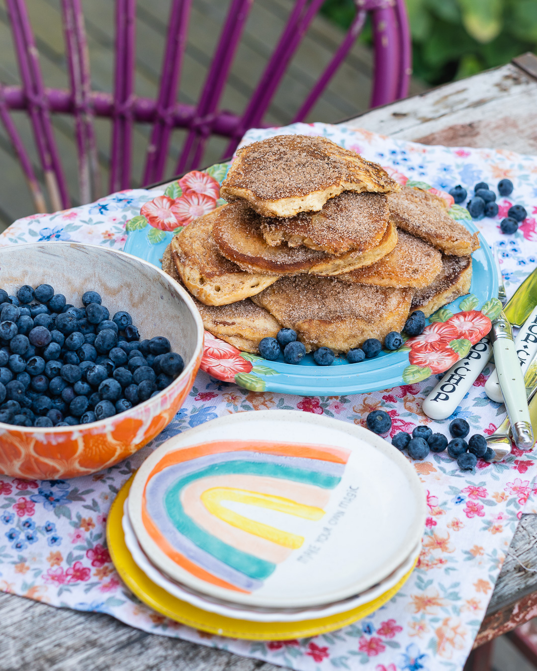 Mehr über den Artikel erfahren Schnelle Frühstücks Pancakes