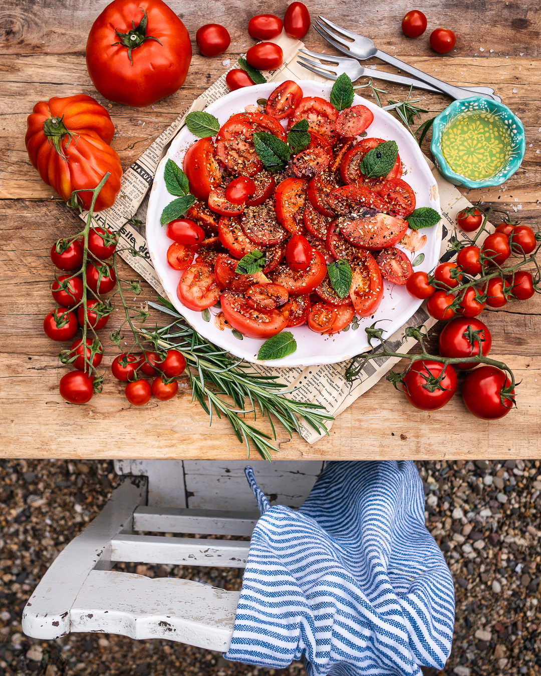 Mehr über den Artikel erfahren Tomatensalat
