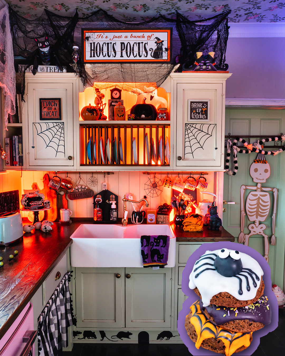 Mehr über den Artikel erfahren Halloween Gruselbacktage im Rosa Haus