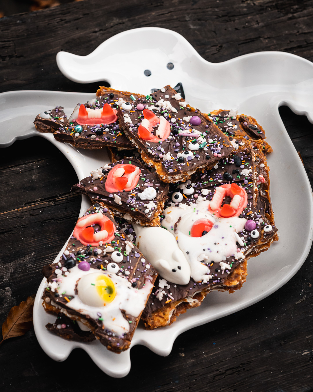 Mehr über den Artikel erfahren Halloween Karamell Schnitten