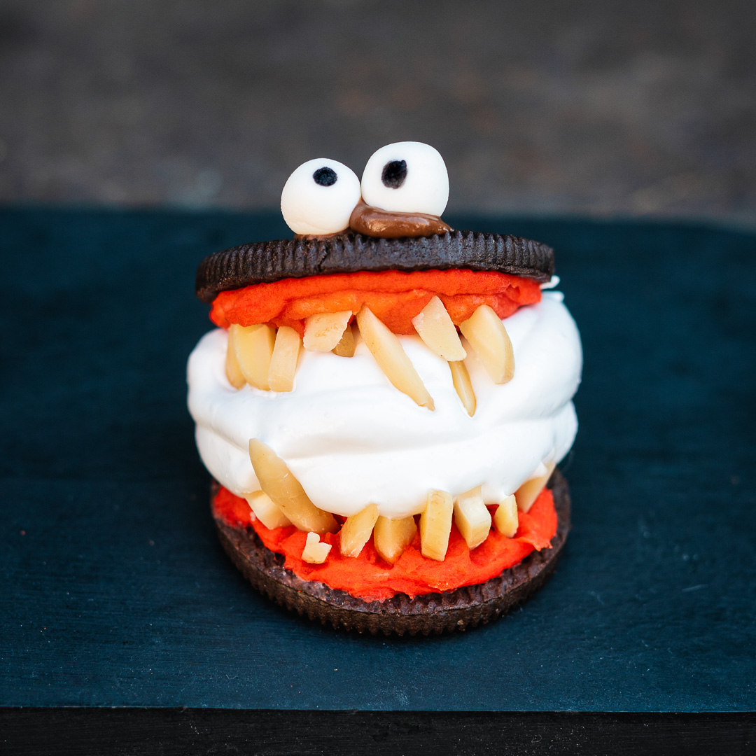 Mehr über den Artikel erfahren Gruselige Halloween Cookies mit Oreos