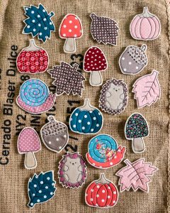 Mehr über den Artikel erfahren Herbstliche Applikationen als Nähprojekt