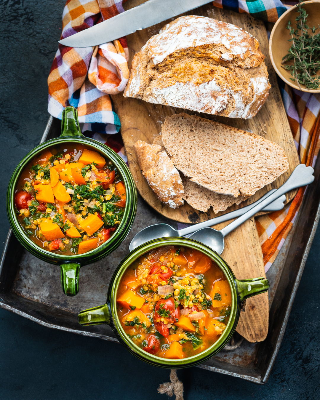 Mehr über den Artikel erfahren Herbstliche Kürbissuppe