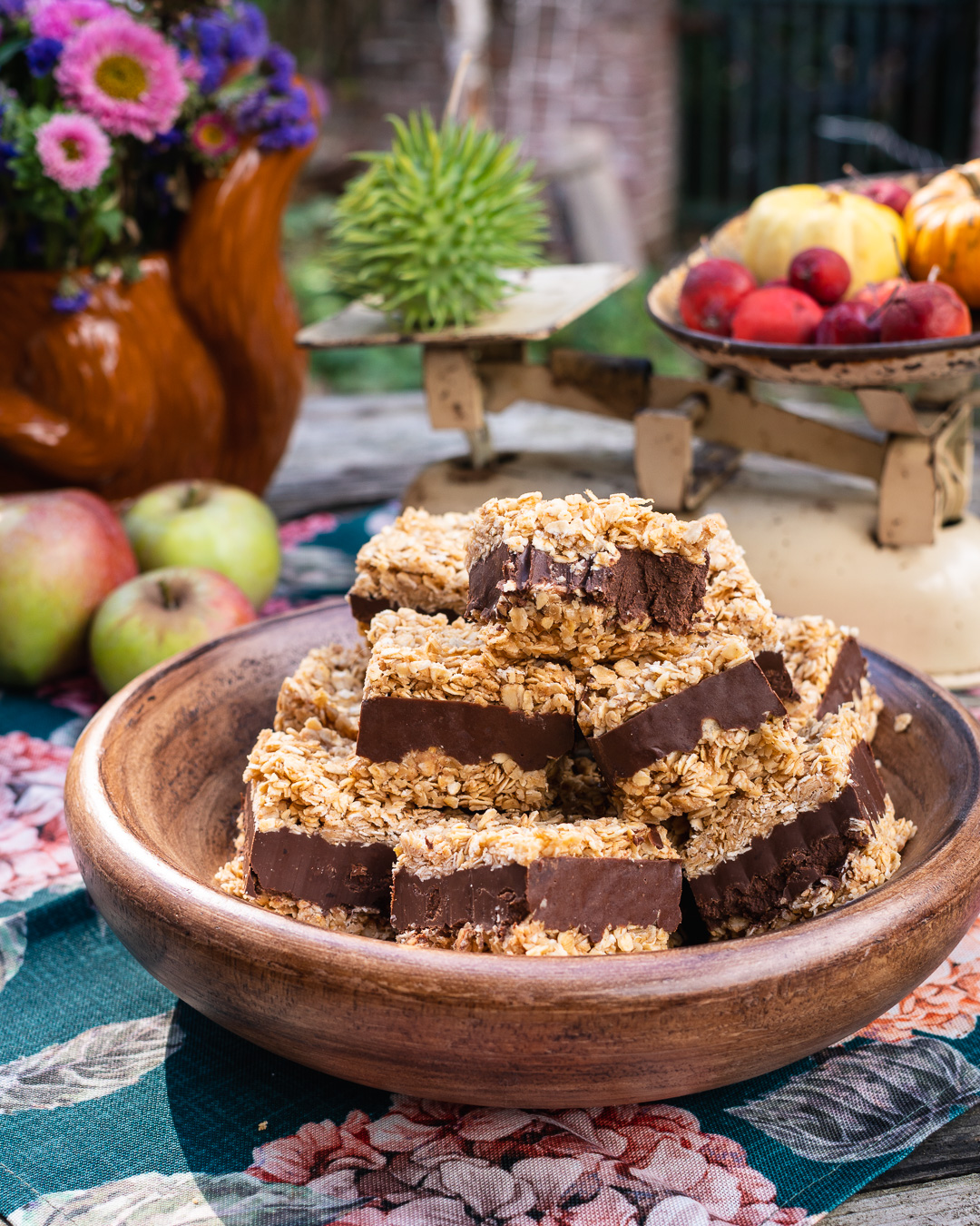 Mehr über den Artikel erfahren No Bake Vegane Müsli Riegel